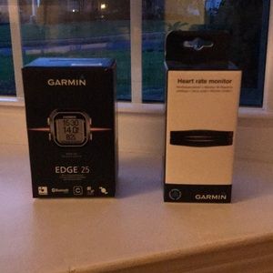 Garmin Edge 25 Watch and Heart rate monitor